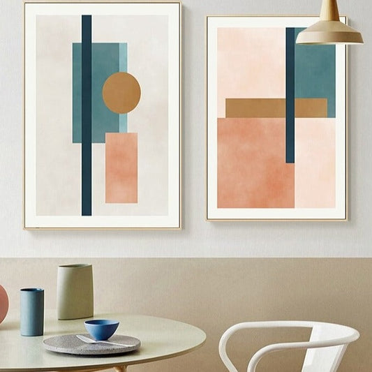 Geometric Minimalist, canvas