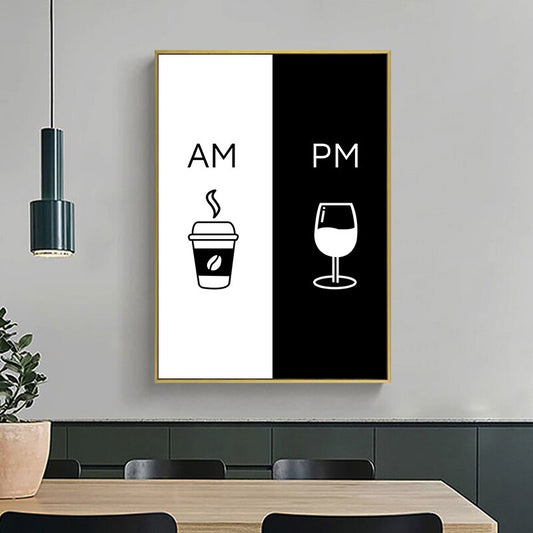 Coffee Wine, canvas