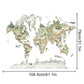 Animals Wildlife World Map, Wall Stickers
