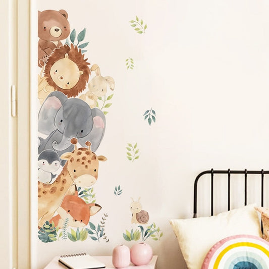 Kids Door Animals, Wall Stickers