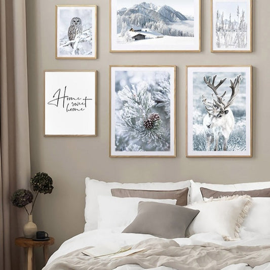 Nordic Winter, canvas