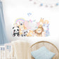 Cute Animals Family, Wall Stickers