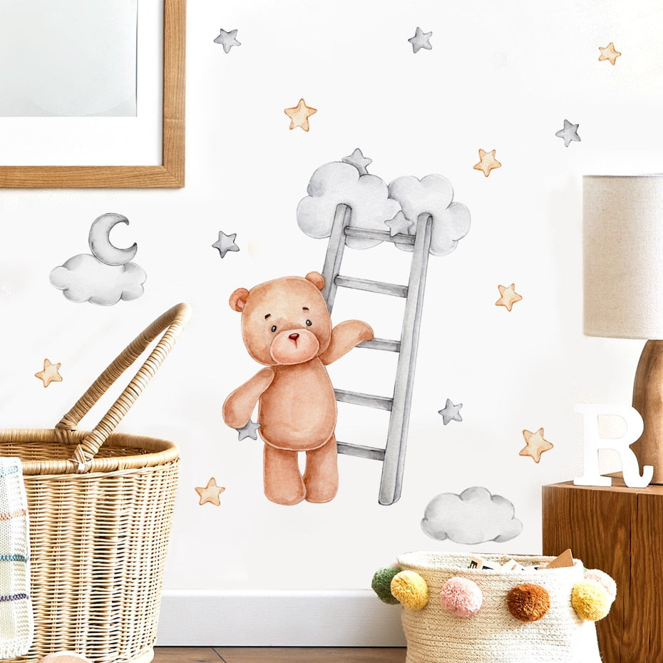 Bear and the Stairs, Wall Stickers