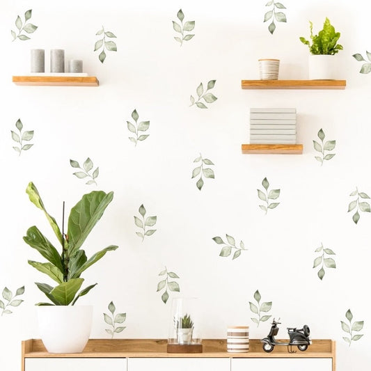 Green Leaves, Wall Stickers