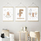 Bear Life Personalized, canvas