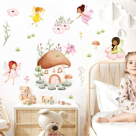 Cute Fairy, Wall Stickers