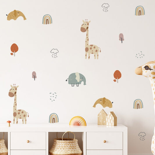Cozy Animals, Wall Stickers