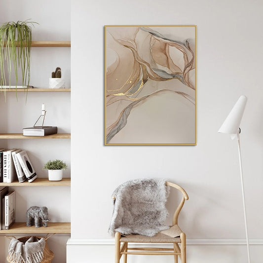 Abstract Gold, canvas