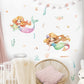 Cute Ocean Girl, Wall Stickers