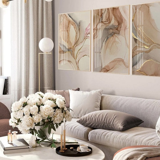 Abstract Gold, canvas