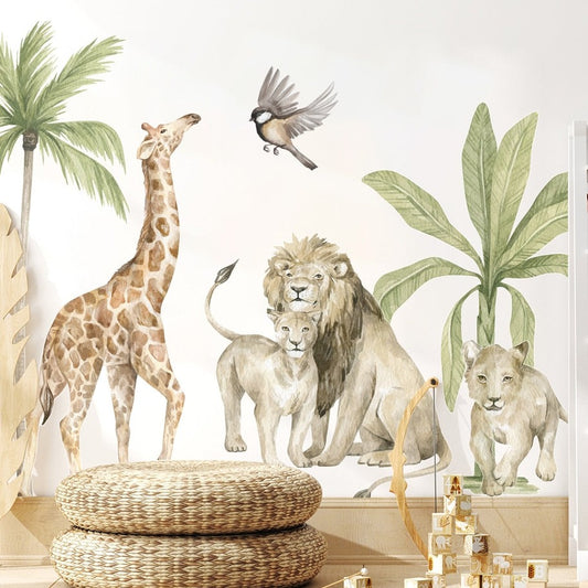 African Animals, Wall Stickers