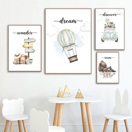 Explore Adventure, canvas