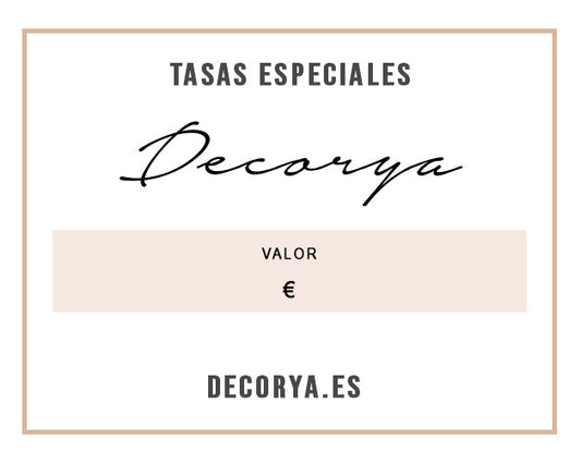 Tasas Especiales 1