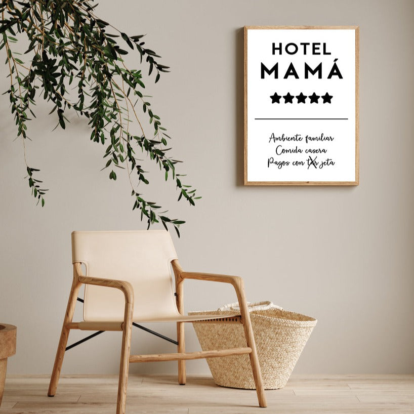 Mom and Dad Hotel, canvas