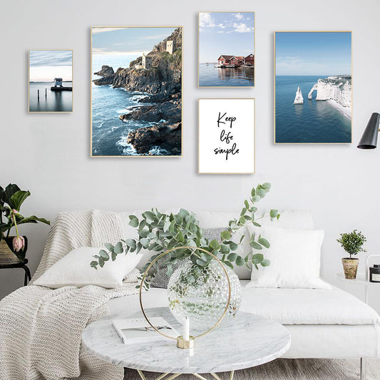 Keep Life Simple, canvas