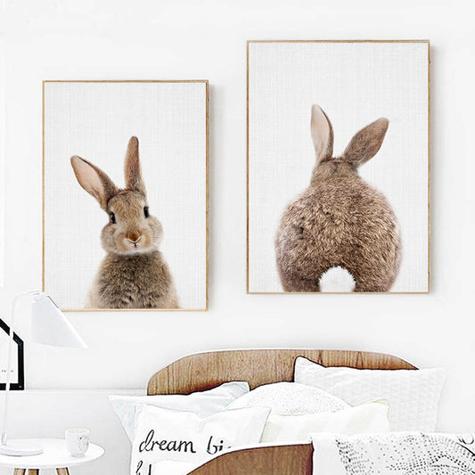 Bunny Rabbit, canvas