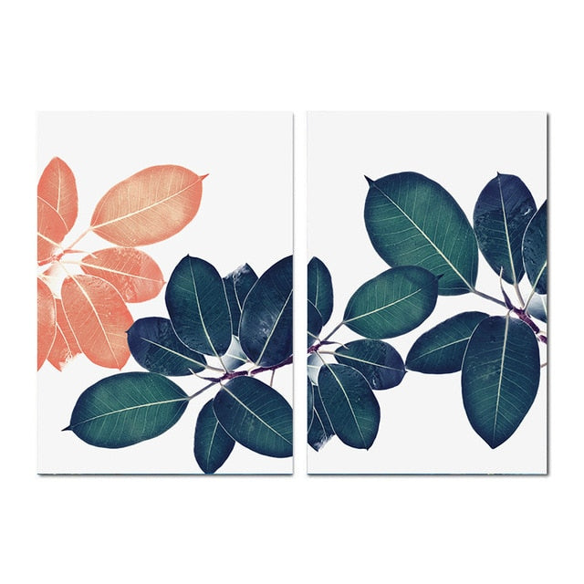 Botanical Leaves, canvas