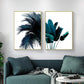 Blue Banana Palm, canvas