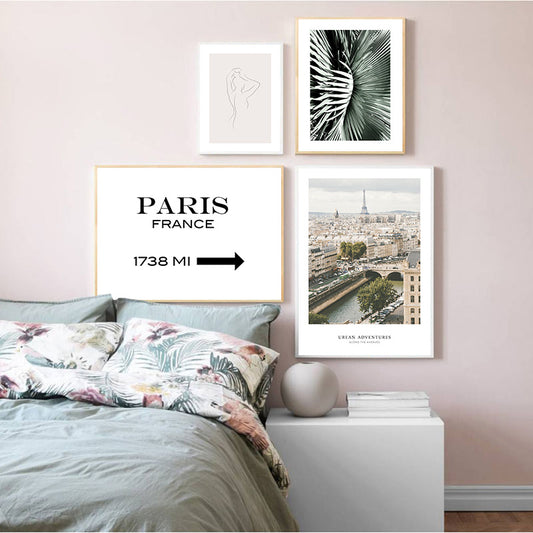 Paris City, canvas