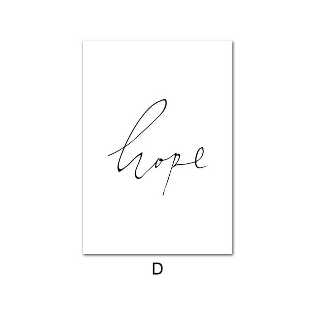 Hope, canvas