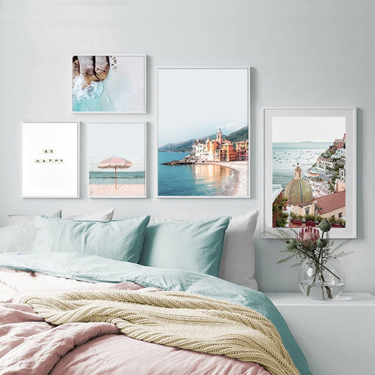 Riviera Coast, canvas