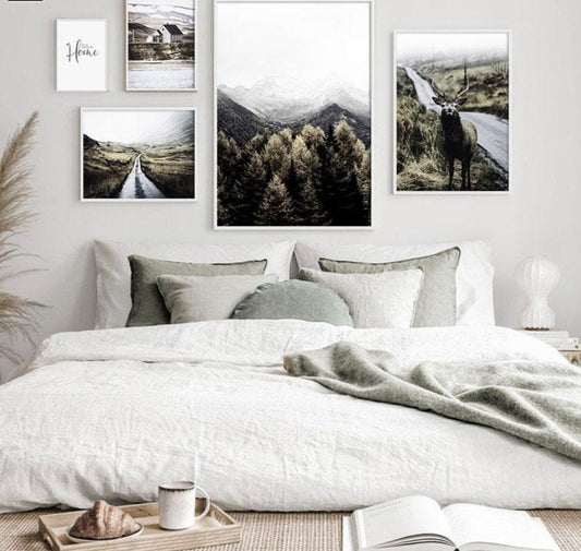 Foggy Morning, canvas