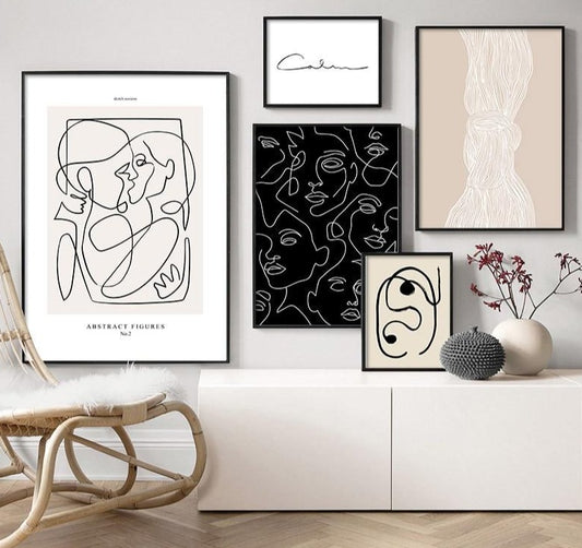 Minimalist Print, canvas