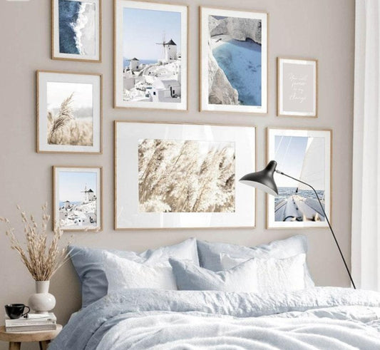 Aegean Sea Santorini, canvas