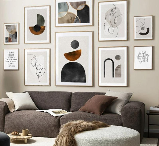 Weimar Shapes, canvas