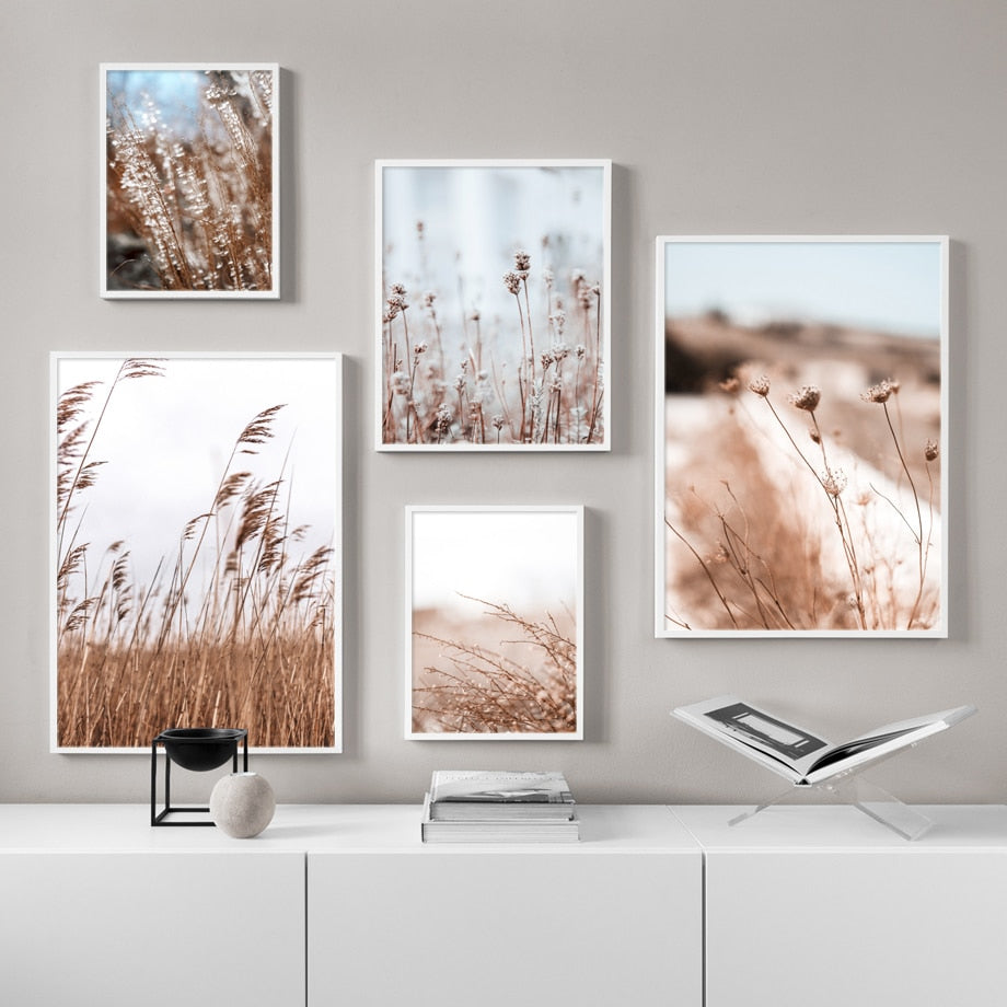 Beige Reed, canvas