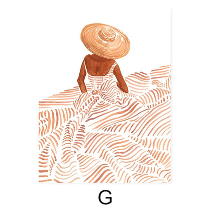 Toasted orange, canvas