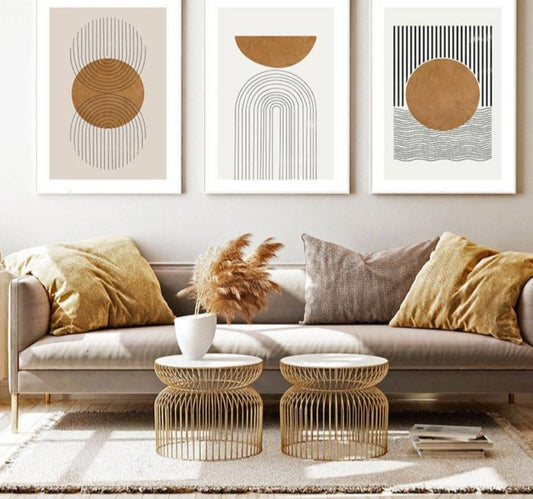 Moon Sun Ocean, canvas