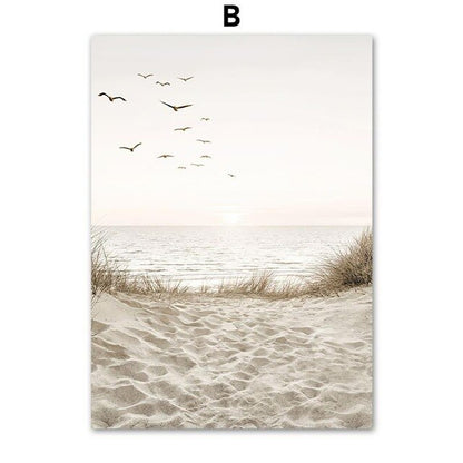 Dandelion Beach, canvas