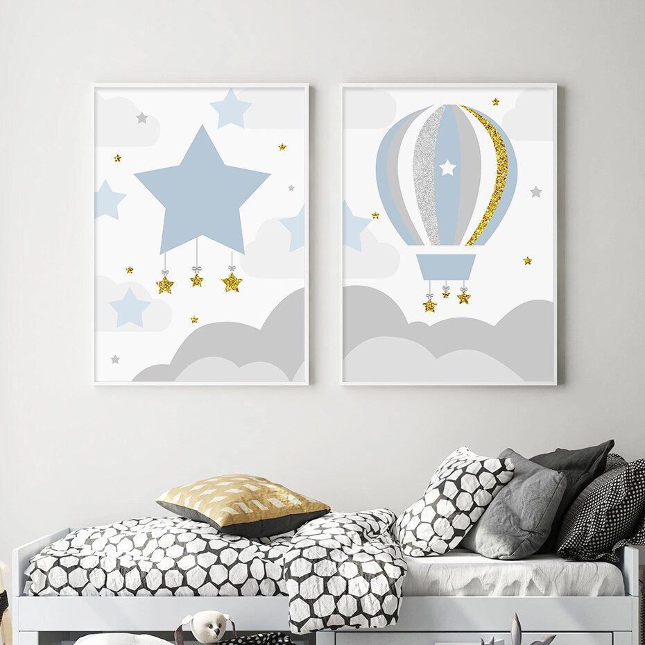 Personalized Baby Blues, canvas
