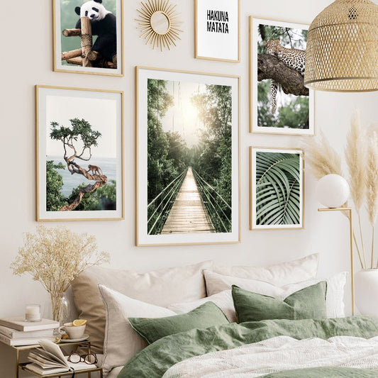 Rainforest Scenes, canvas
