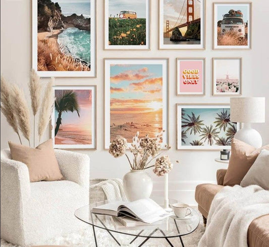 Ocean Sunsets, canvas