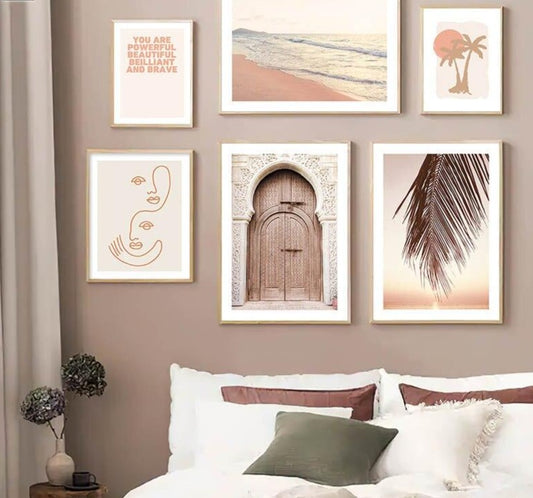 Boho Beach, canvas