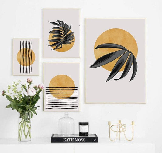 Yellow Moon, canvas