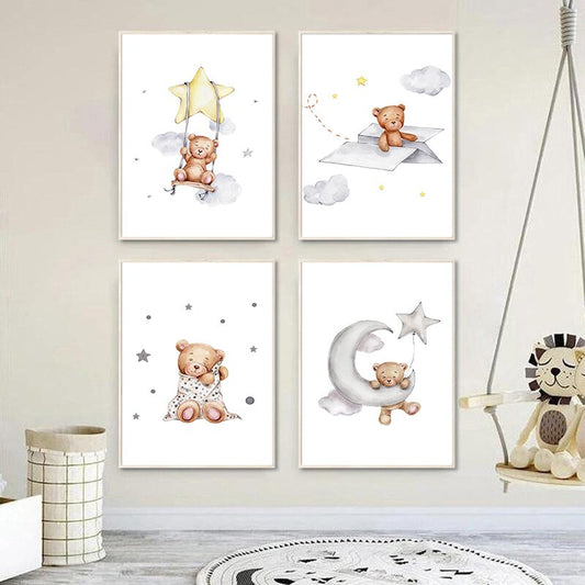 Baby Bear, canvas