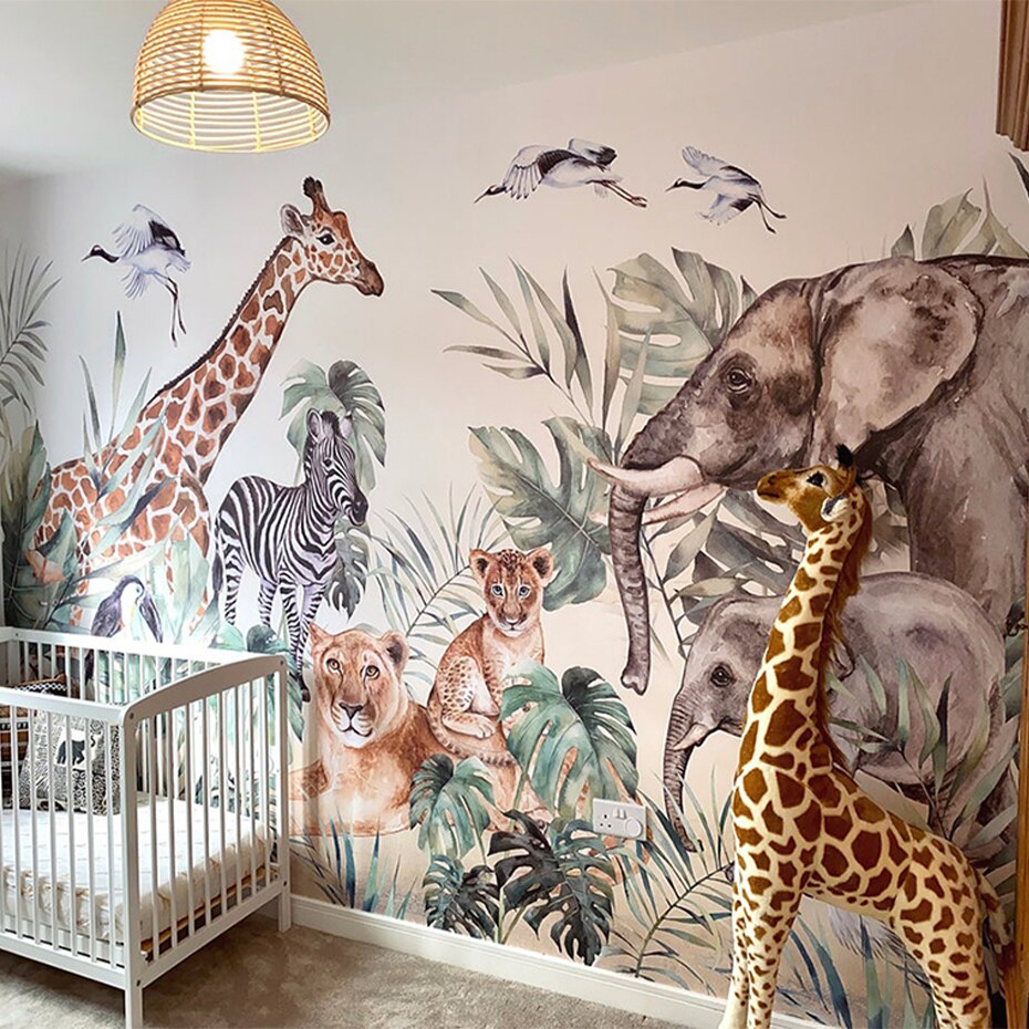 Jungle Mural, Wall Stickers
