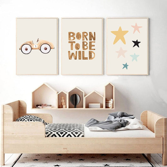 Born to be wild, canvas