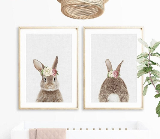 Cute Bunny, canvas