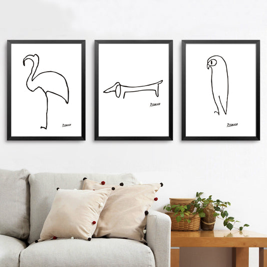 Pablo Picasso abstract, canvas