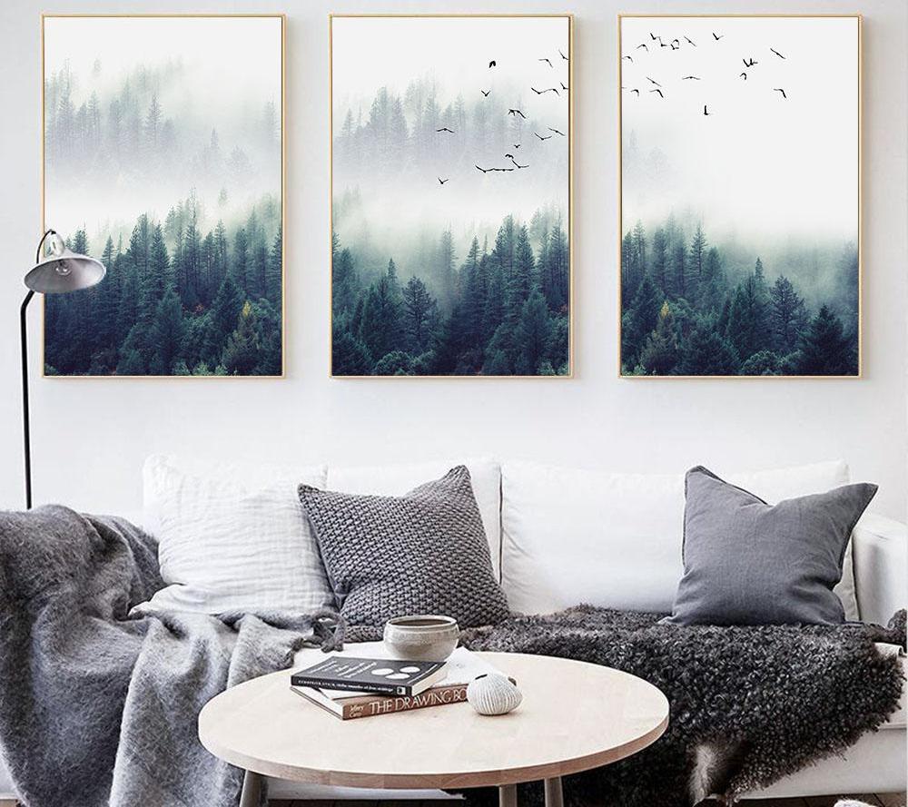 Nordic Forest, canvas