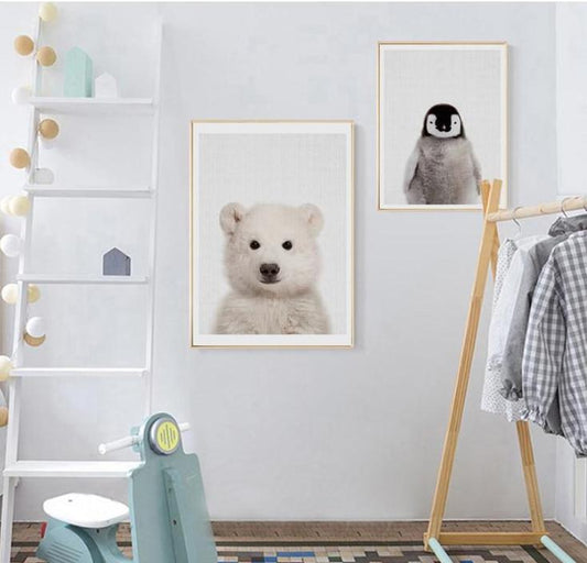 North pole, canvas