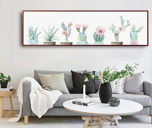 Cactus Family, canvas