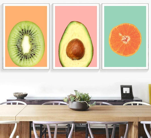 Tutti Frutti, canvas