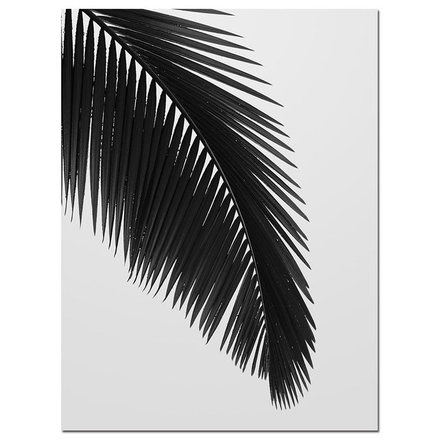 Minimal palm, canvas