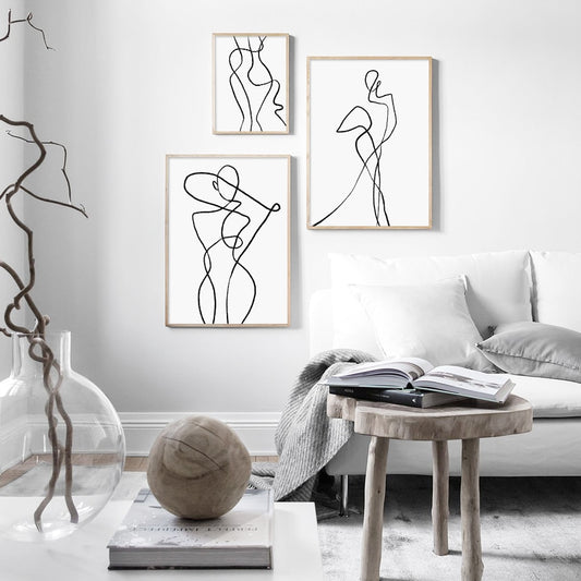 Geometric Curve, canvas