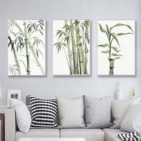 Bamboo, canvas